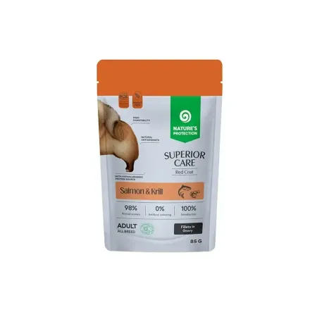 Nature's Protection Superior Care Red Coat Łosoś z krylem 85G